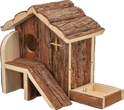 Trixie Henna hus til hamster i bark - 27x21x15cm